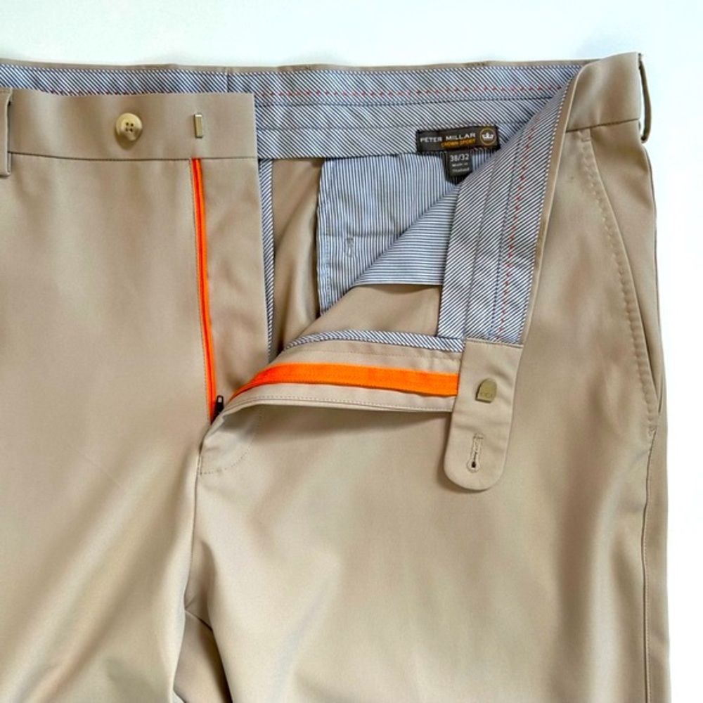Peter Millar Beige Dress Pants - Picture 5 of 7